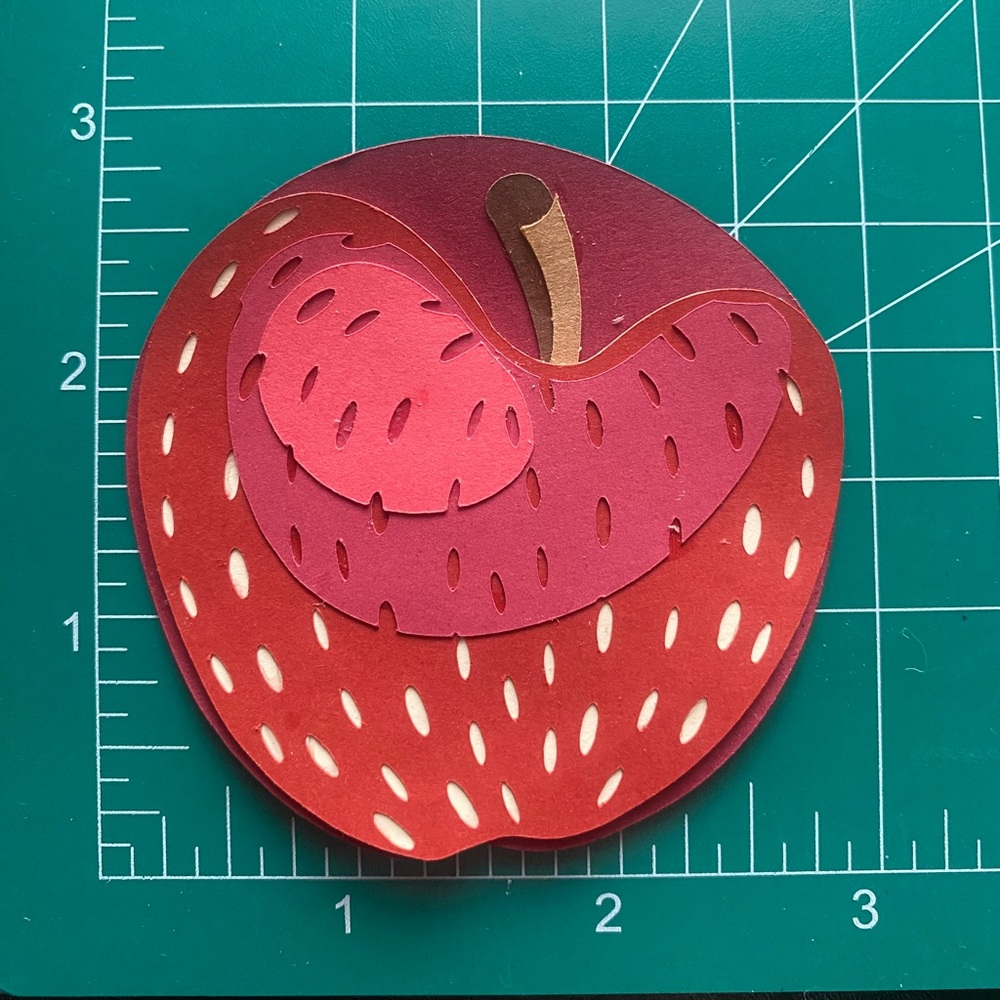 3D Magnet Apple